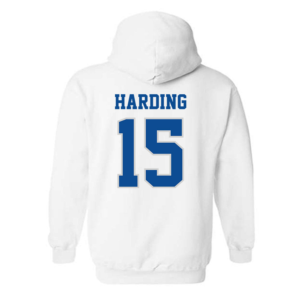 Indiana State - NCAA Men's Basketball : Markus Harding - Classic Shersey Hooded Sweatshirt-1