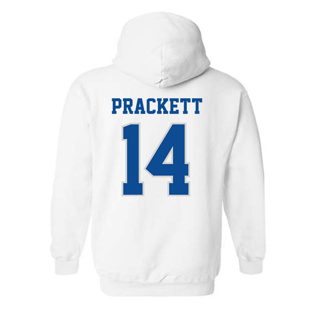 Indiana State - NCAA Women's Basketball : Clemisha Prackett - Classic Shersey Hooded Sweatshirt-1