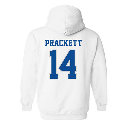 Indiana State - NCAA Women's Basketball : Clemisha Prackett - Classic Shersey Hooded Sweatshirt-1
