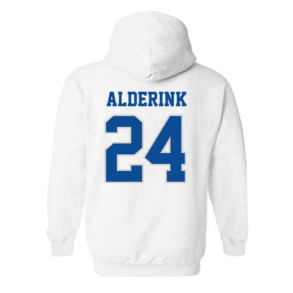 Indiana State - NCAA Men's Basketball : Merritt Alderink - Classic Shersey Hooded Sweatshirt-1