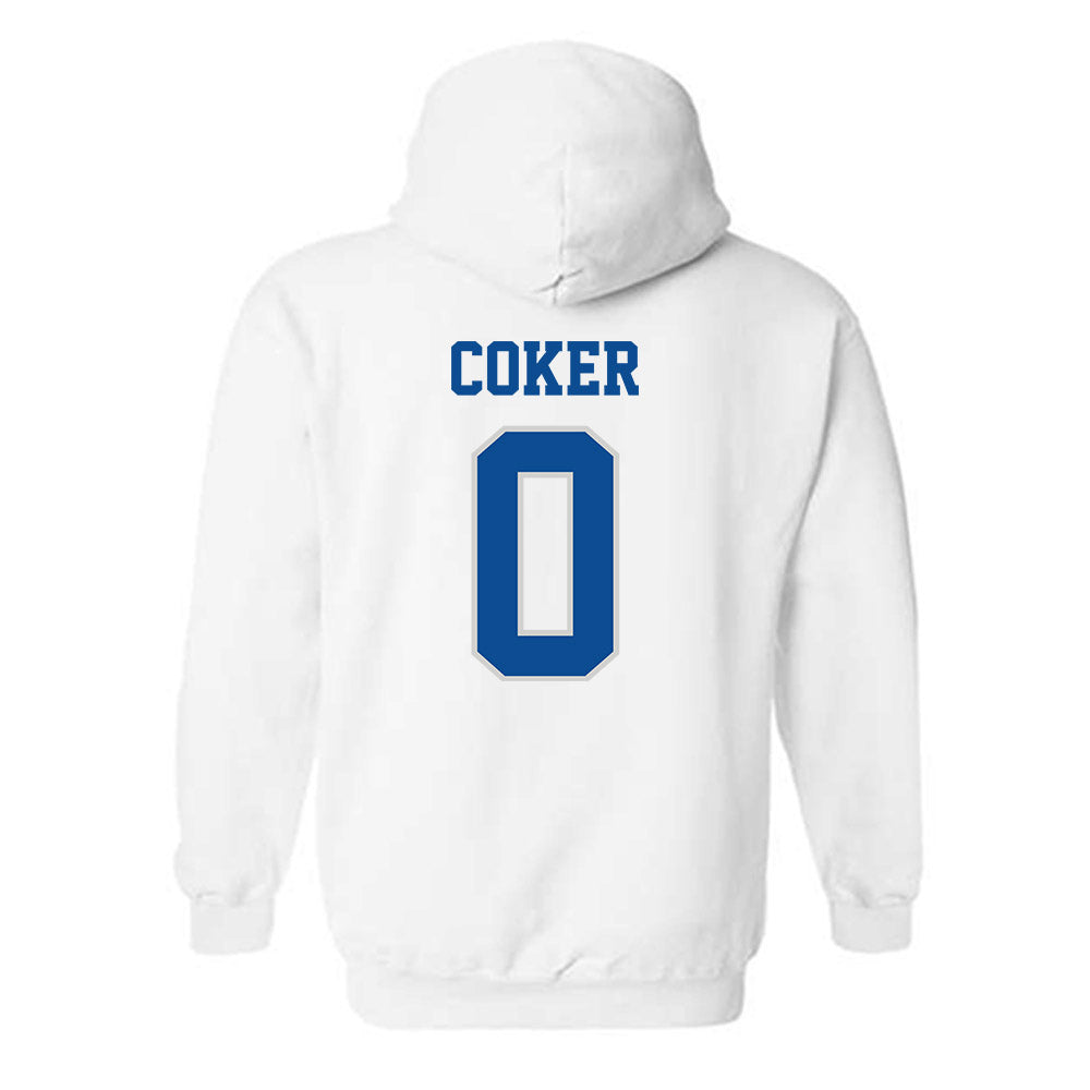 Indiana State - NCAA Football : Elijah Coker - Classic Shersey Hooded Sweatshirt-1