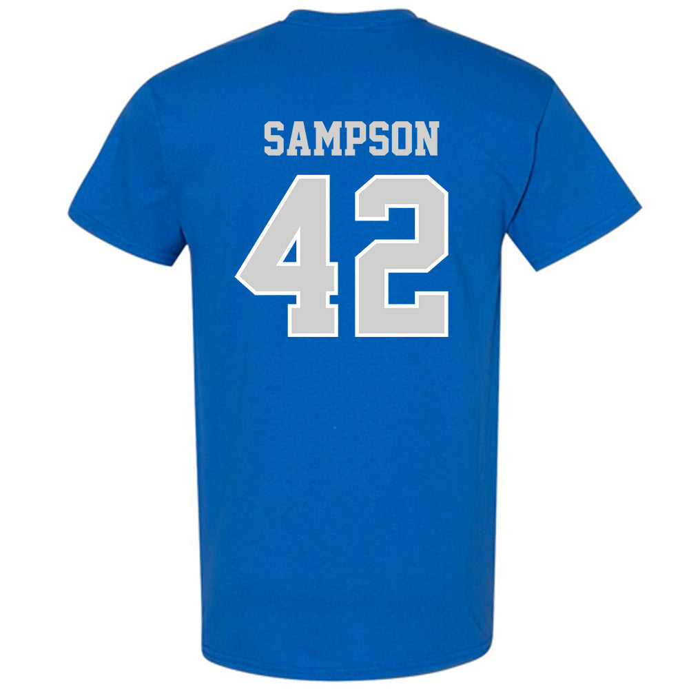 Indiana State - NCAA Football : Braxton Sampson - Classic Shersey T-Shirt-1
