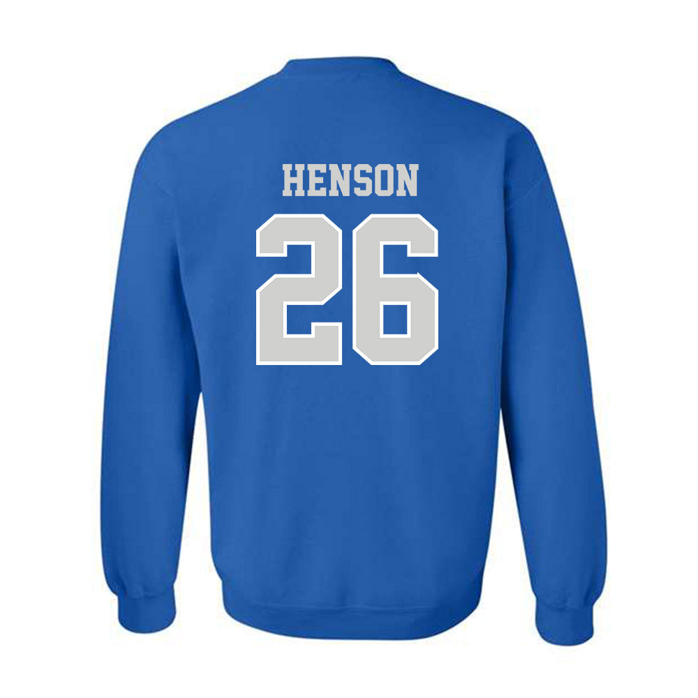 Indiana State - NCAA Softball : Lindsay Henson - Classic Shersey Crewneck Sweatshirt-1