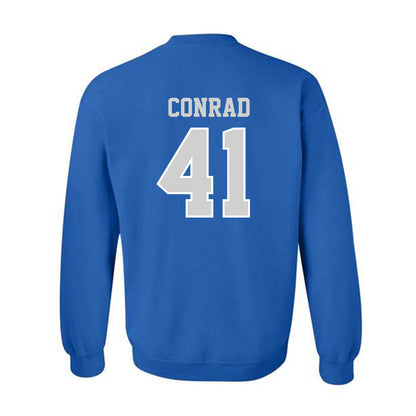 Indiana State - NCAA Football : Spencer Conrad - Classic Shersey Crewneck Sweatshirt-1