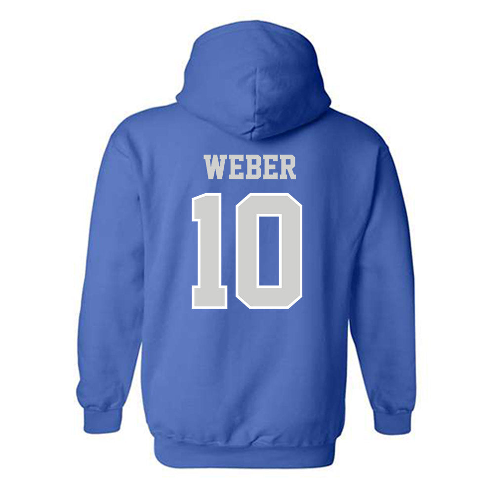 Indiana State - NCAA Women's Volleyball : Emily Weber - Classic Shersey Hooded Sweatshirt-1