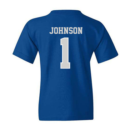 Indiana State - NCAA Football : Devin Johnson - Classic Shersey Youth T-Shirt-1