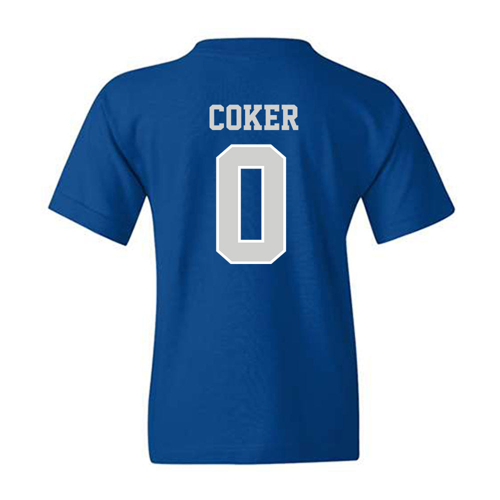 Indiana State - NCAA Football : Elijah Coker - Classic Shersey Youth T-Shirt-1