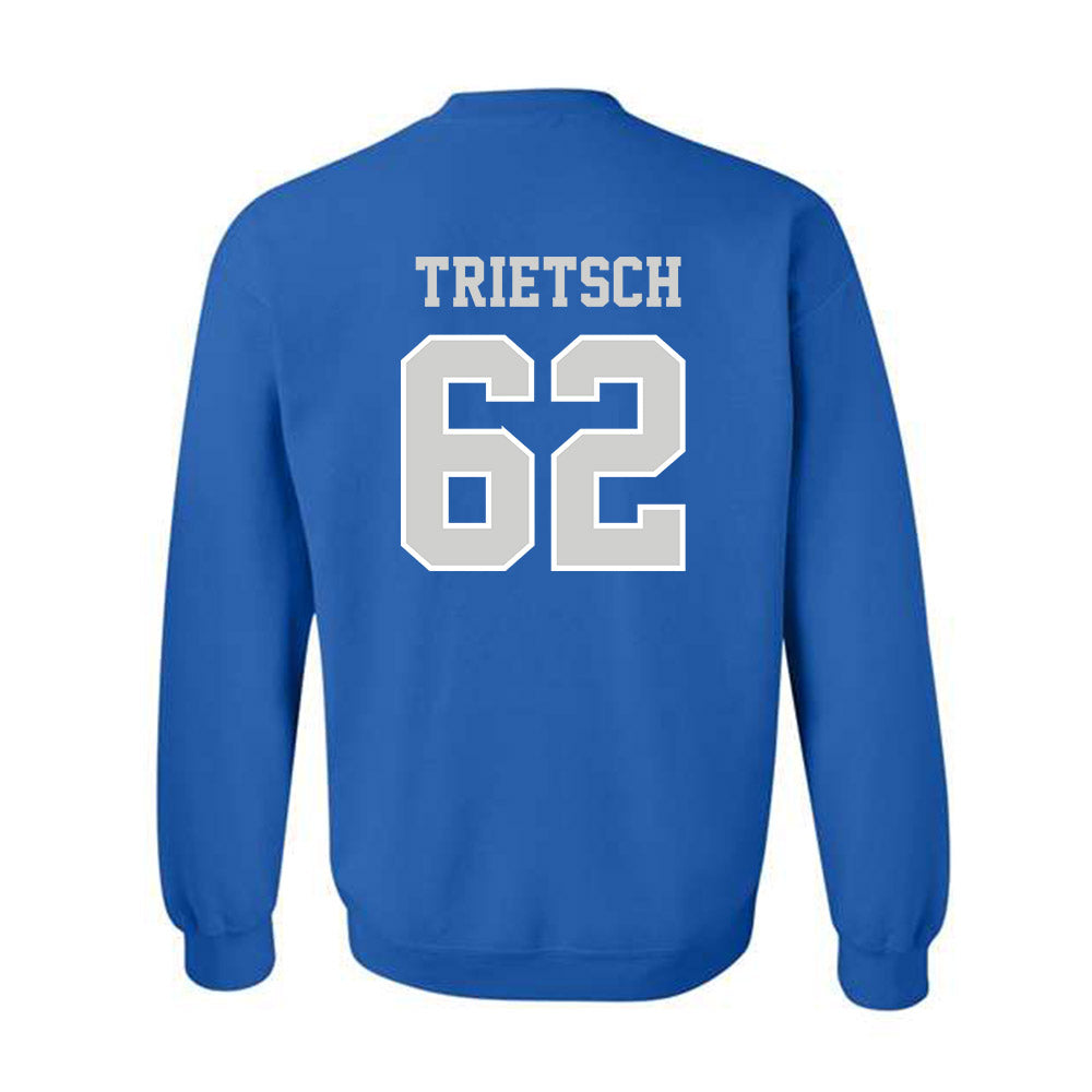 Indiana State - NCAA Football : Owen Trietsch - Classic Shersey Crewneck Sweatshirt-1