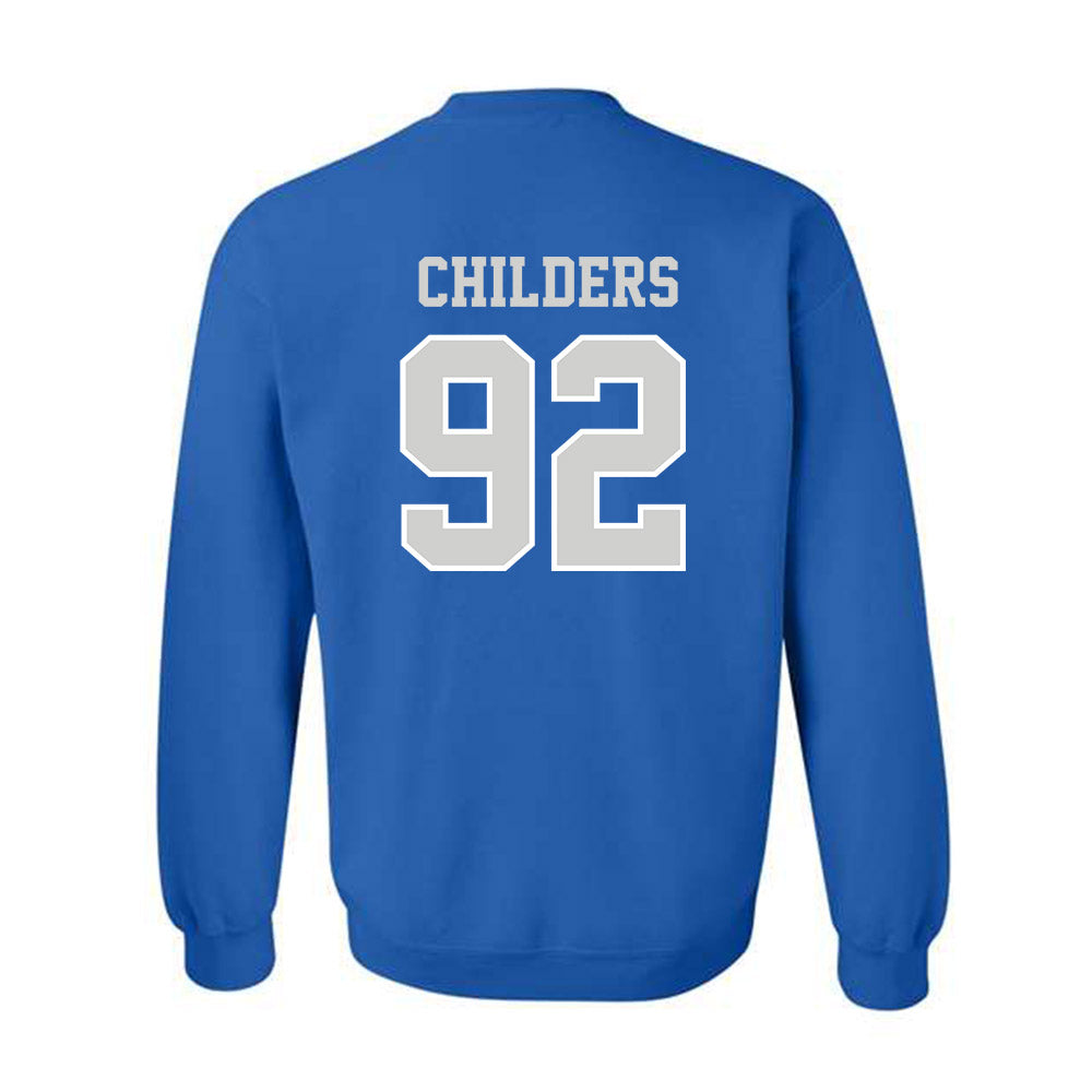Indiana State - NCAA Football : Jayden Childers - Classic Shersey Crewneck Sweatshirt-1