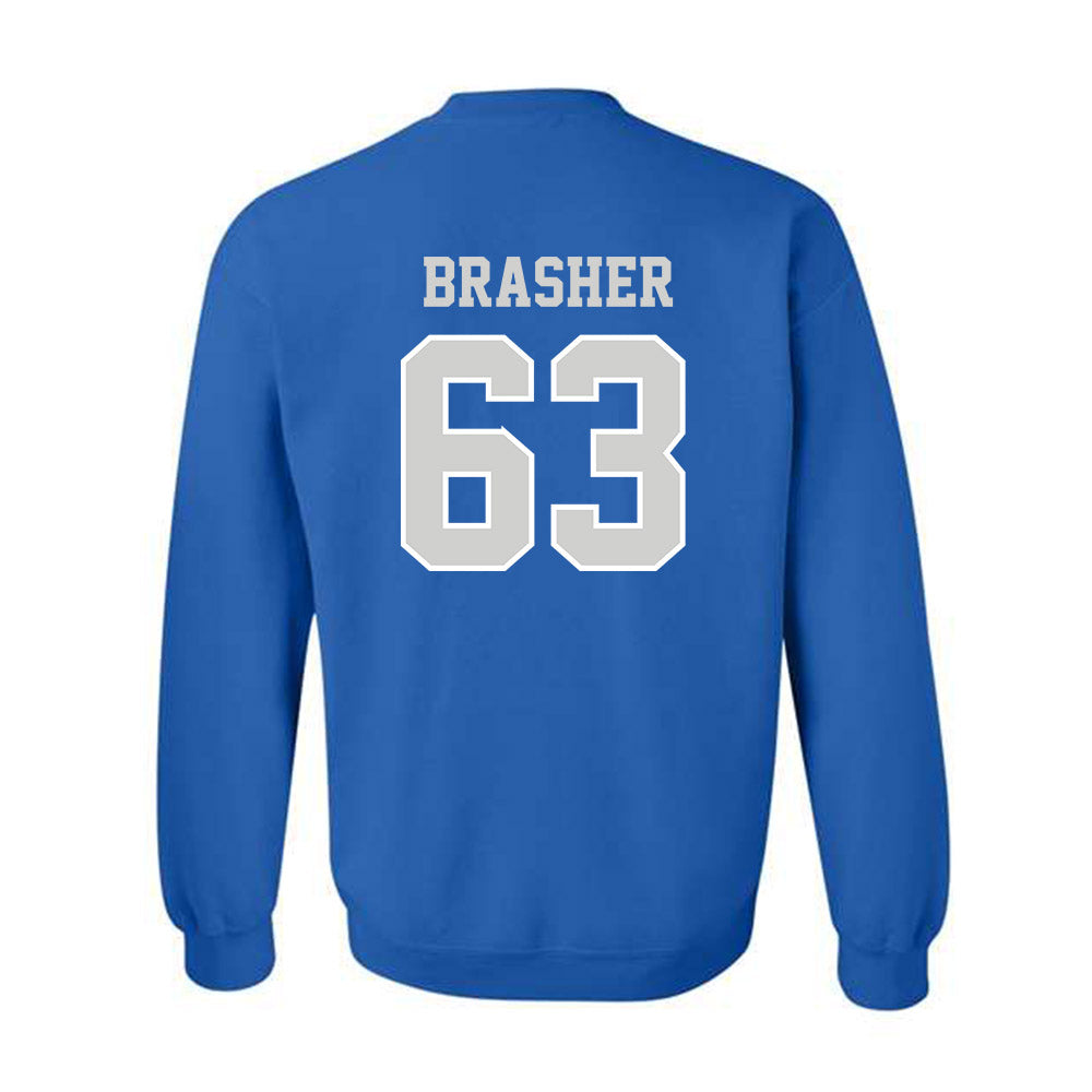 Indiana State - NCAA Football : Benjamin Brasher - Classic Shersey Crewneck Sweatshirt-1