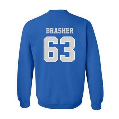 Indiana State - NCAA Football : Benjamin Brasher - Classic Shersey Crewneck Sweatshirt-1