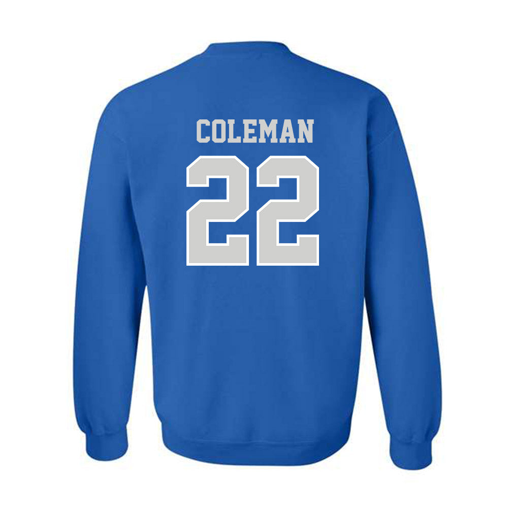 Indiana State - NCAA Football : Zachary Coleman - Classic Shersey Crewneck Sweatshirt-1