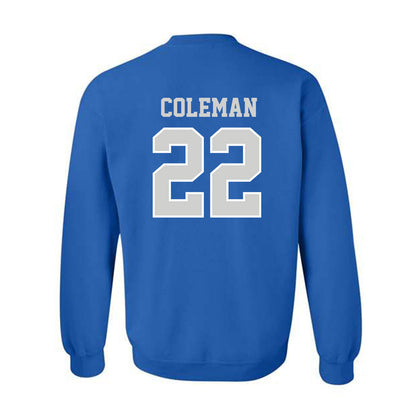 Indiana State - NCAA Football : Zachary Coleman - Classic Shersey Crewneck Sweatshirt-1