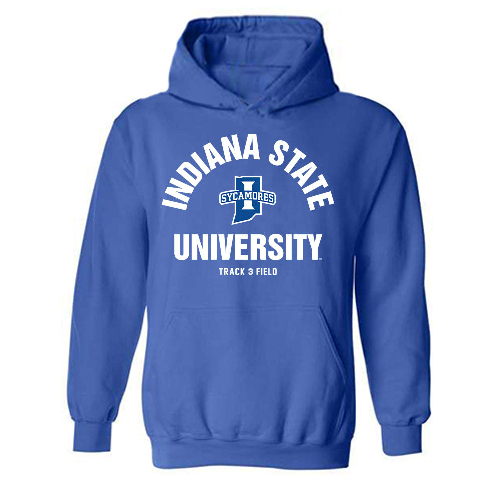 Indiana State - NCAA Men's Track & Field : Will Larrison - Classic Shersey Hooded Sweatshirt-0