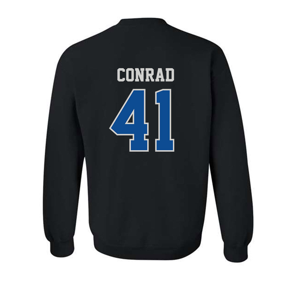 Indiana State - NCAA Football : Spencer Conrad - Classic Shersey Crewneck Sweatshirt-1