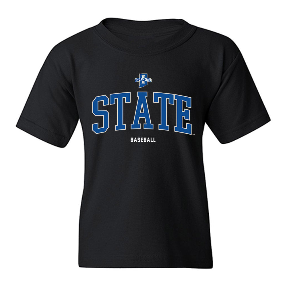 Indiana State - NCAA Baseball : Cole Chace - Classic Shersey Youth T-Shirt-0