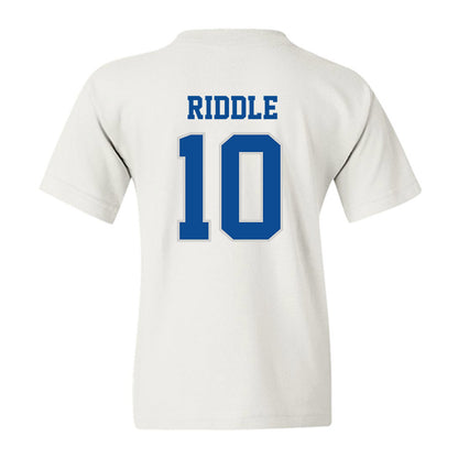 Indiana State - NCAA Football : Brock Riddle - Classic Shersey Youth T-Shirt-1