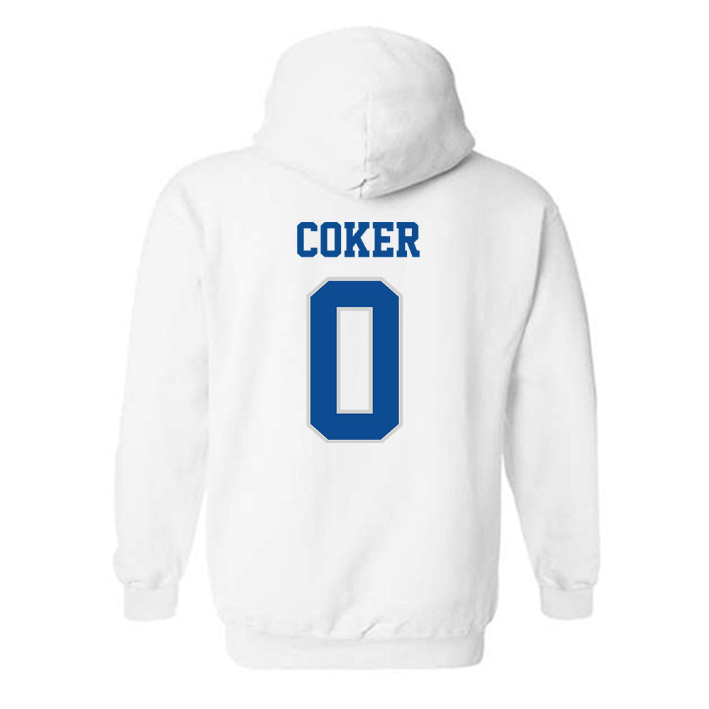 Indiana State - NCAA Football : Elijah Coker - Classic Shersey Hooded Sweatshirt-1