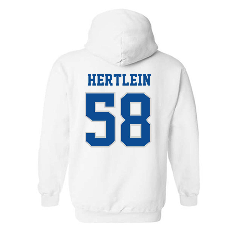 Indiana State - NCAA Football : Andy Hertlein - Classic Shersey Hooded Sweatshirt-1