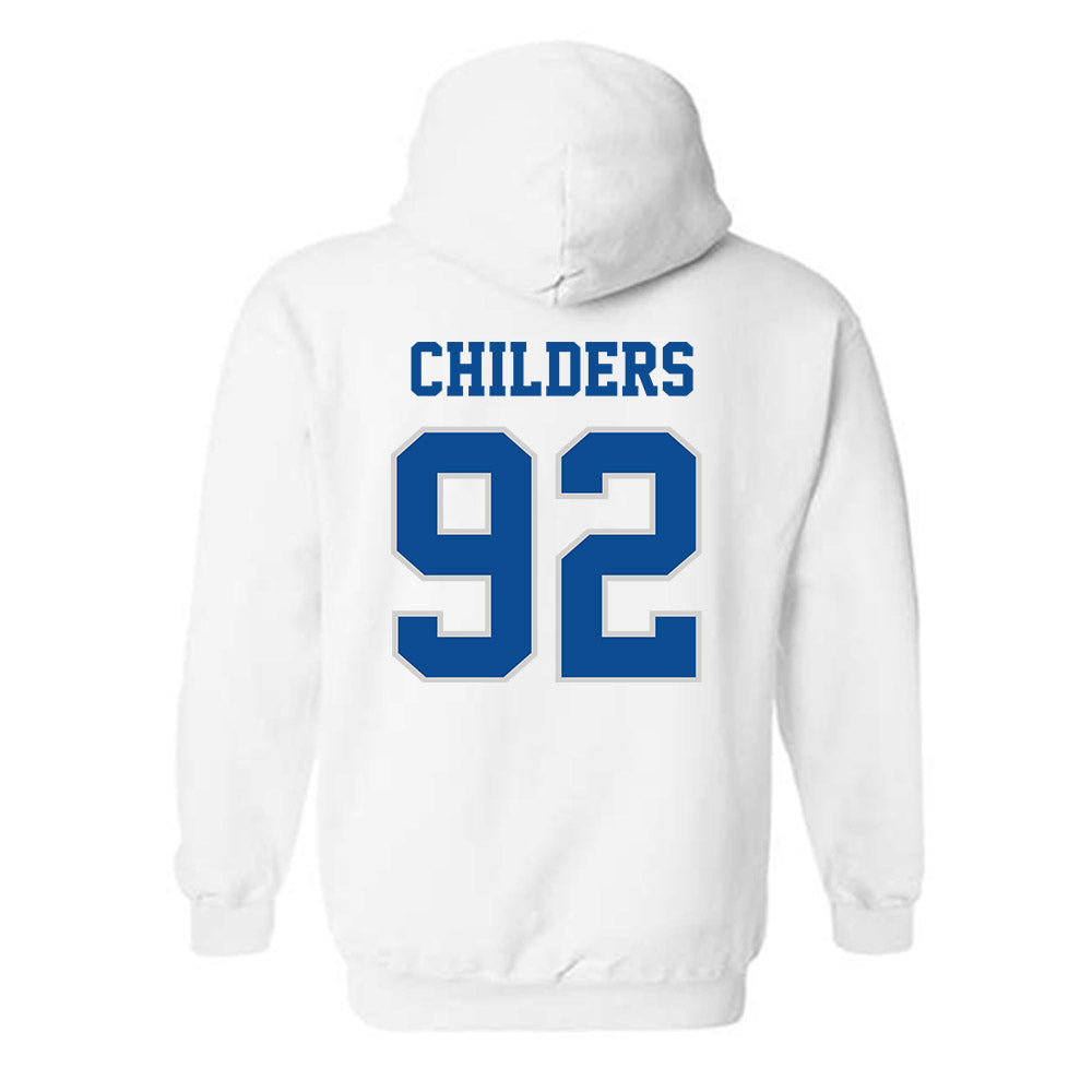 Indiana State - NCAA Football : Jayden Childers - Classic Shersey Hooded Sweatshirt-1