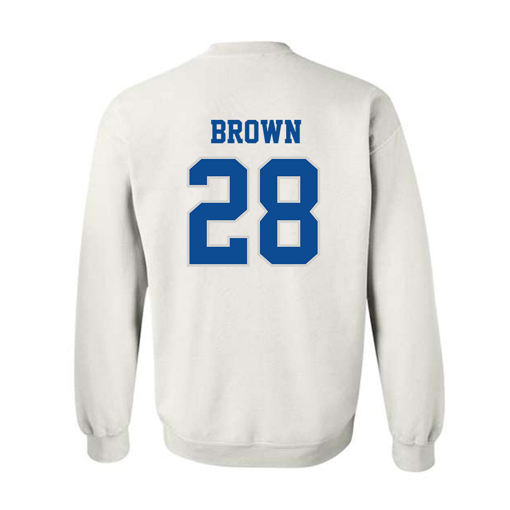Indiana State - NCAA Football : Deion Brown - Classic Shersey Crewneck Sweatshirt-1