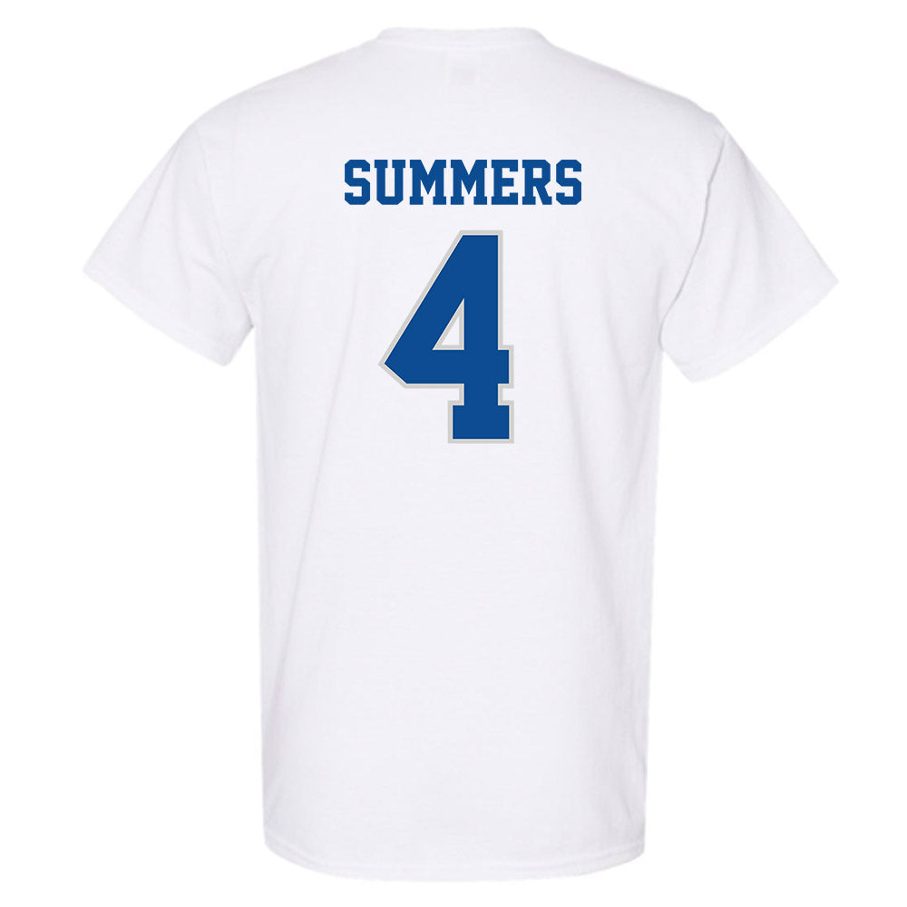 Indiana State - NCAA Men's Basketball : Jahni Summers - Classic Shersey T-Shirt-1
