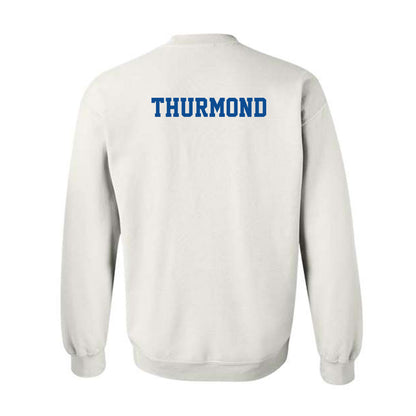 Indiana State - NCAA Men's Track & Field : Devon Thurmond - Classic Shersey Crewneck Sweatshirt-1