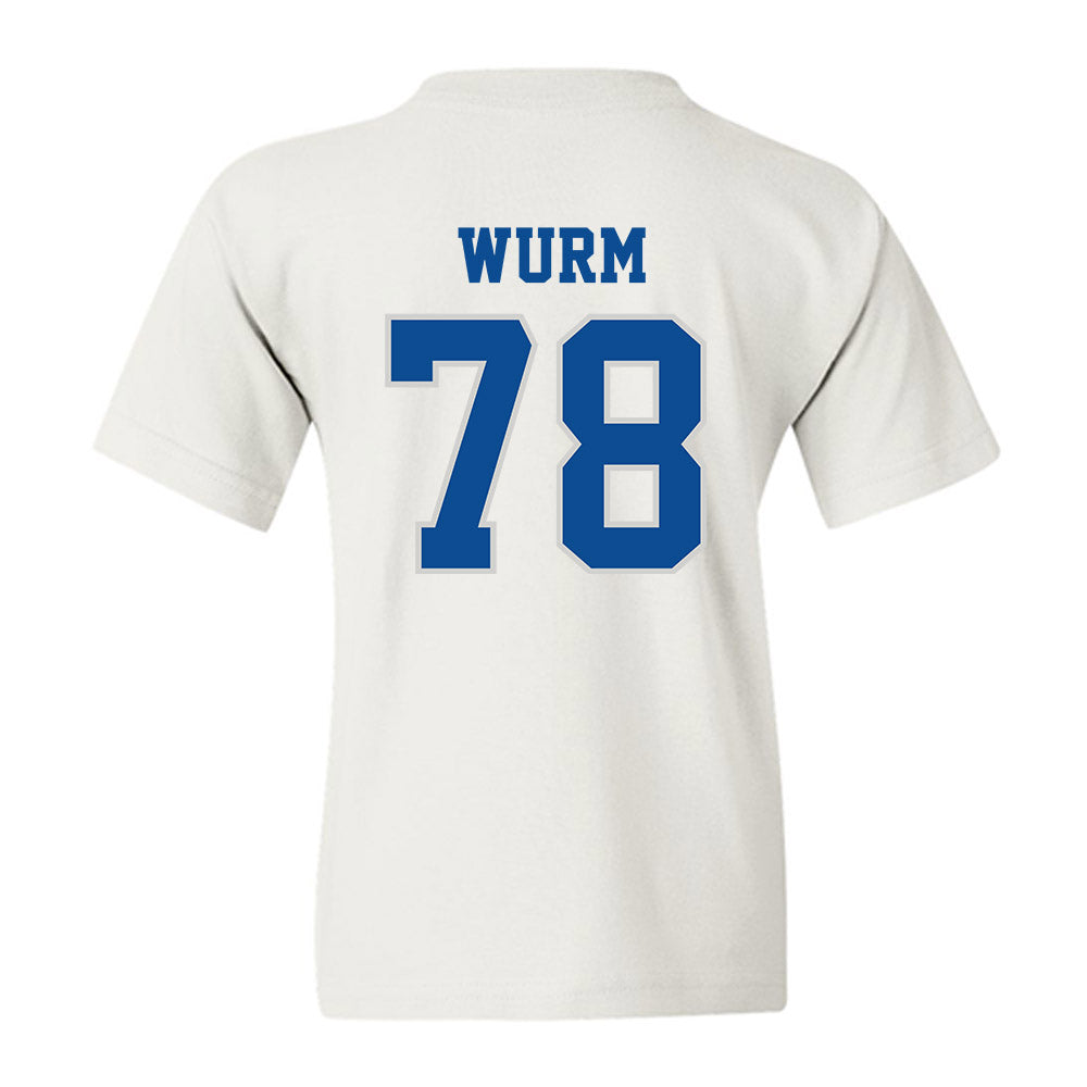 Indiana State - NCAA Football : Zac Wurm - Classic Shersey Youth T-Shirt-1
