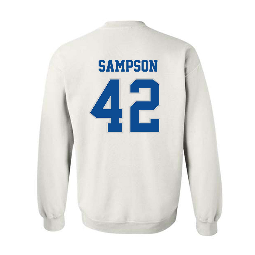 Indiana State - NCAA Football : Braxton Sampson - Classic Shersey Crewneck Sweatshirt-1