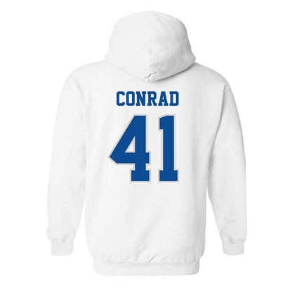 Indiana State - NCAA Football : Spencer Conrad - Classic Shersey Hooded Sweatshirt-1