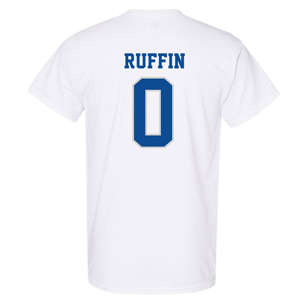 Indiana State - NCAA Women's Basketball : Queen Ruffin - Classic Shersey T-Shirt-1
