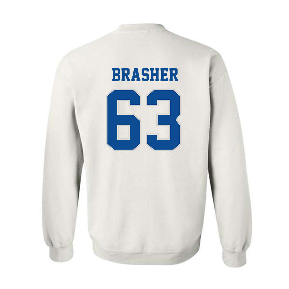 Indiana State - NCAA Football : Benjamin Brasher - Classic Shersey Crewneck Sweatshirt-1