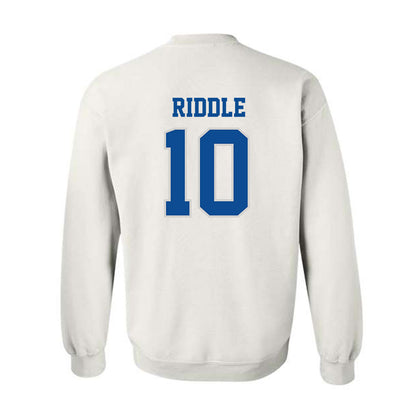 Indiana State - NCAA Football : Brock Riddle - Classic Shersey Crewneck Sweatshirt-1