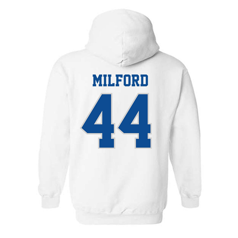 Indiana State - NCAA Football : Kendrick Milford - Classic Shersey Hooded Sweatshirt-1