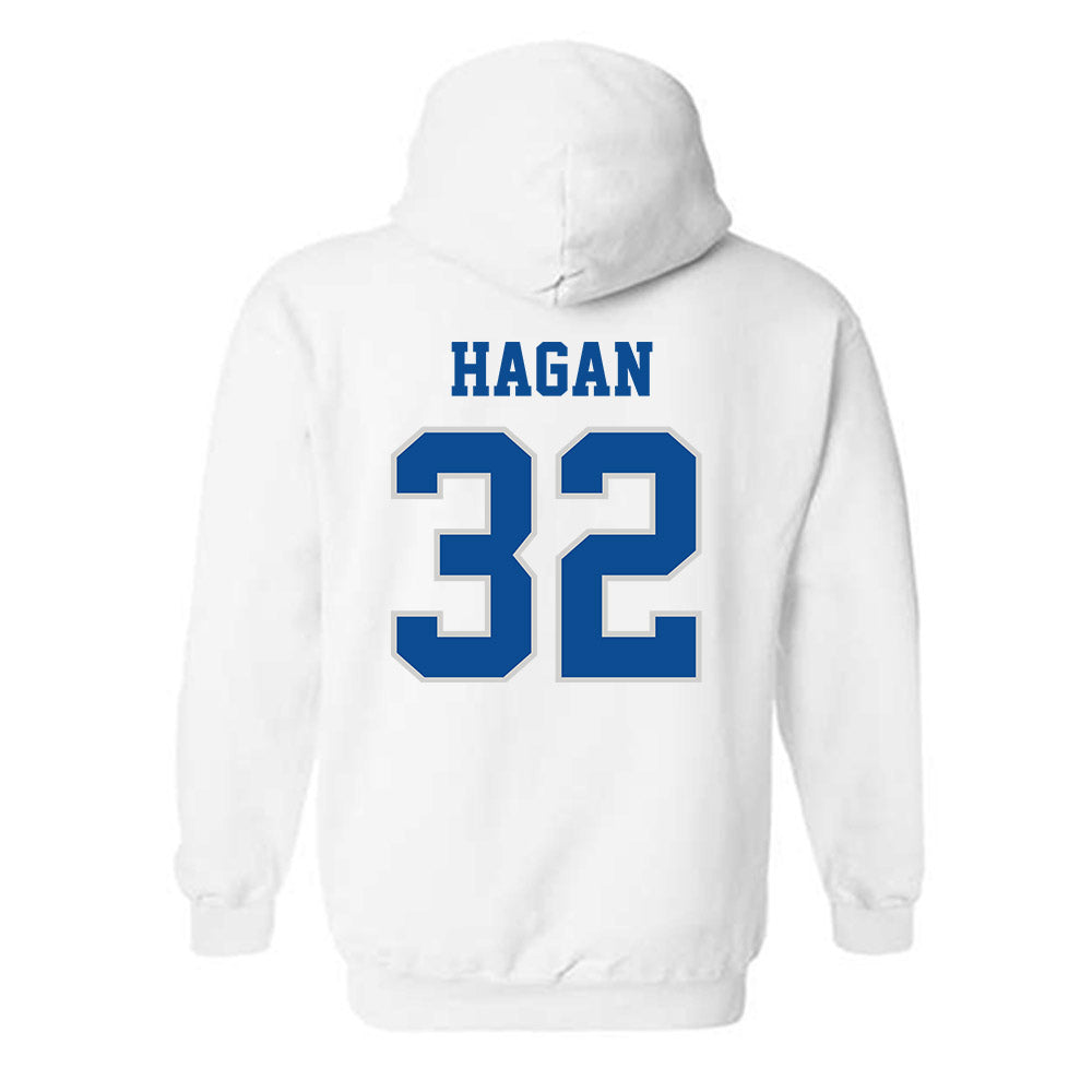 Indiana State - NCAA Football : Gavin Hagan - Classic Shersey Hooded Sweatshirt-1