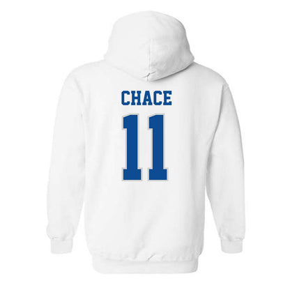 Indiana State - NCAA Baseball : Cole Chace - Classic Shersey Hooded Sweatshirt-1