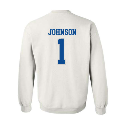 Indiana State - NCAA Football : Devin Johnson - Classic Shersey Crewneck Sweatshirt-1