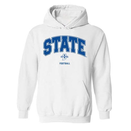 Indiana State - NCAA Football : BJ Wuest - Classic Shersey Hooded Sweatshirt-0
