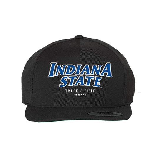 Indiana State - NCAA Women's Track & Field : Janiya Bowman - Snapback Hat-0
