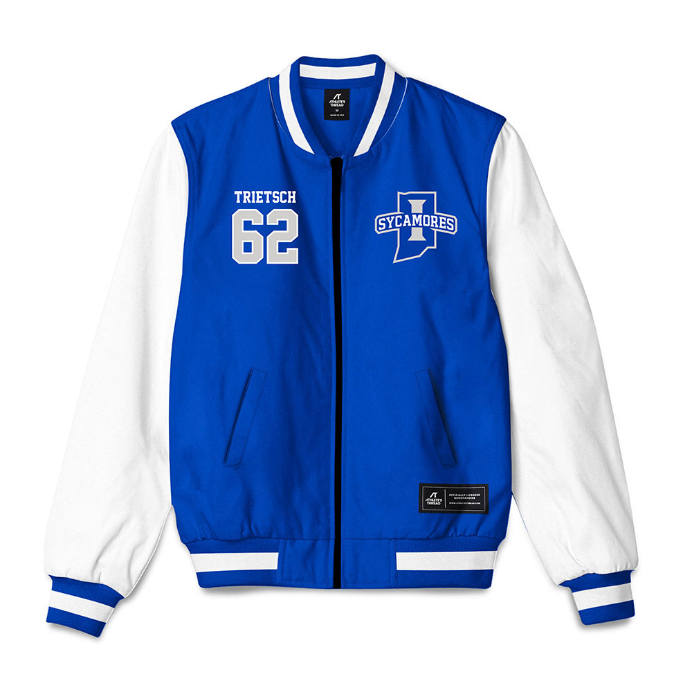 Indiana State - NCAA Football : Owen Trietsch - Bomber Jacket-0