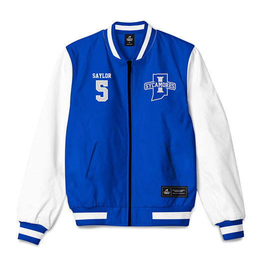 Indiana State - NCAA Softball : Isabelle Saylor - Bomber Jacket-0