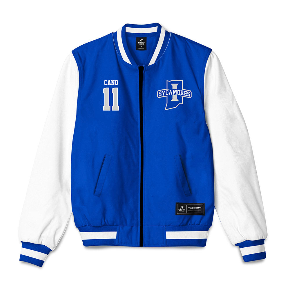 Indiana State - NCAA Women's Soccer : Skylar Cano - Bomber Jacket-0