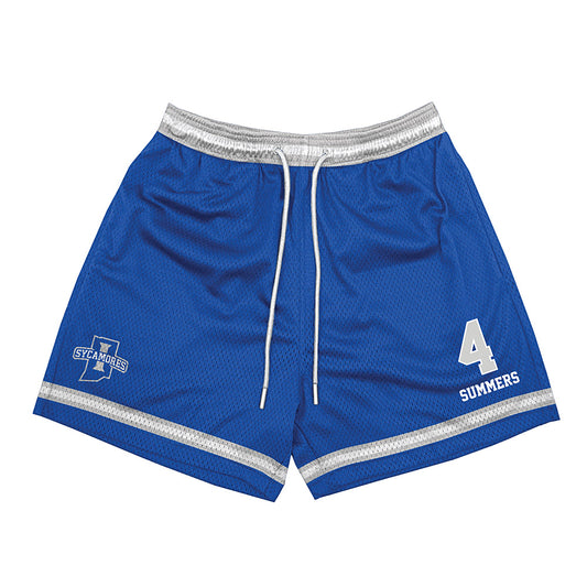 Indiana State - NCAA Men's Basketball : Jahni Summers - Shorts-0