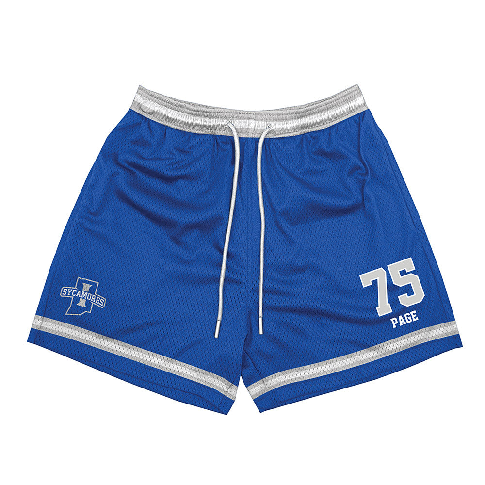 Indiana State - NCAA Football : Andrew Page - Shorts-0