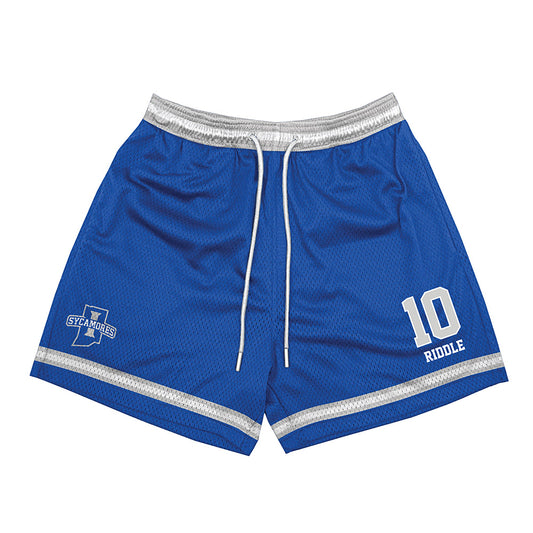 Indiana State - NCAA Football : Brock Riddle - Shorts-0