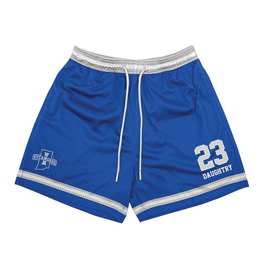 Indiana State - NCAA Men's Basketball : Jaden Daughtry - Shorts-0