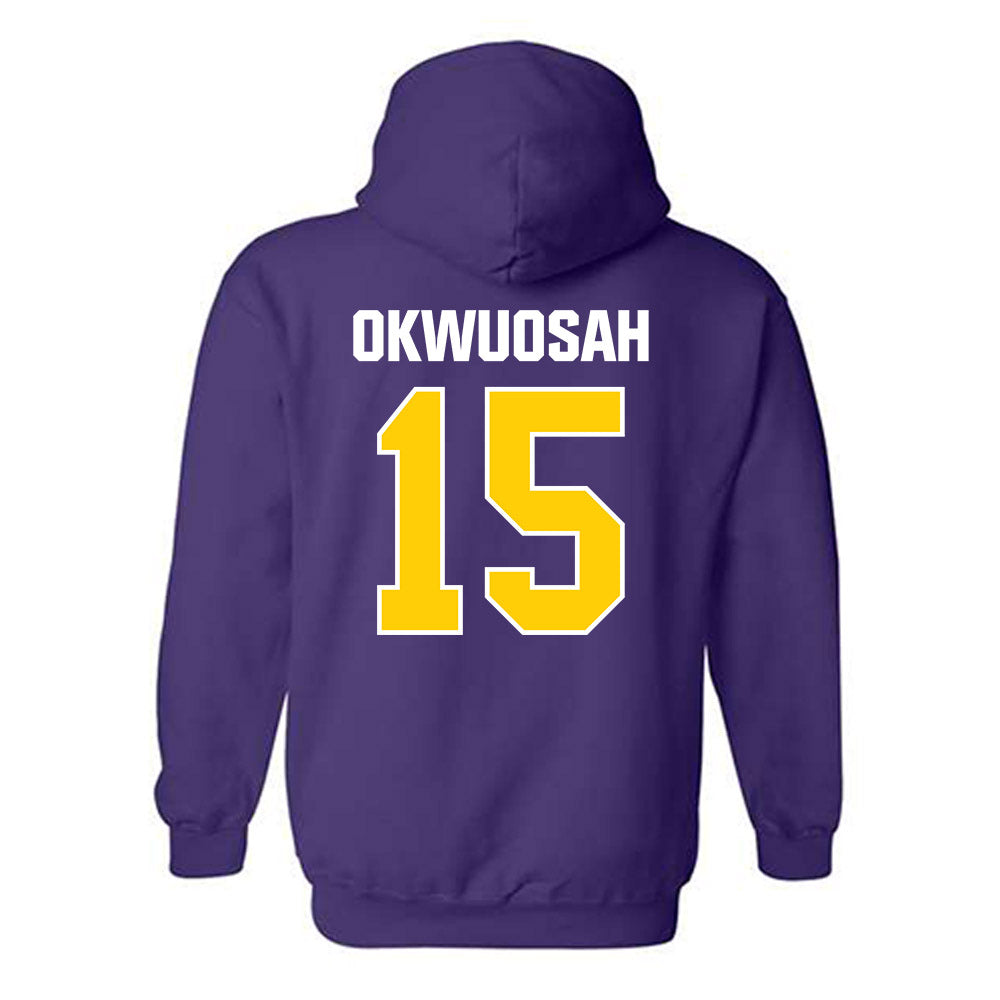 WIU - NCAA Men's Basketball : Francis Okwuosah - Hooded Sweatshirt-1