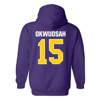 WIU - NCAA Men's Basketball : Francis Okwuosah - Hooded Sweatshirt-1