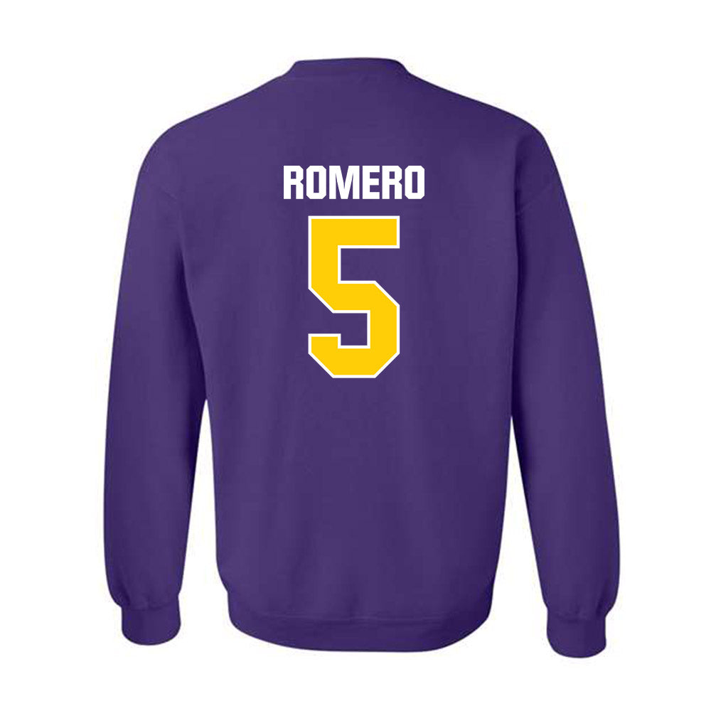 WIU - NCAA Baseball : Breck Romero - Crewneck Sweatshirt-1