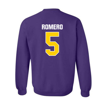 WIU - NCAA Baseball : Breck Romero - Crewneck Sweatshirt-1